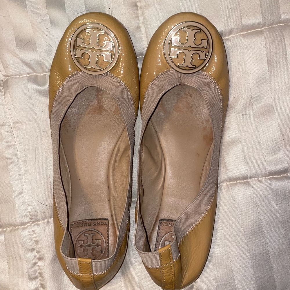 Tory Burch Patent Leather Ballet Flats